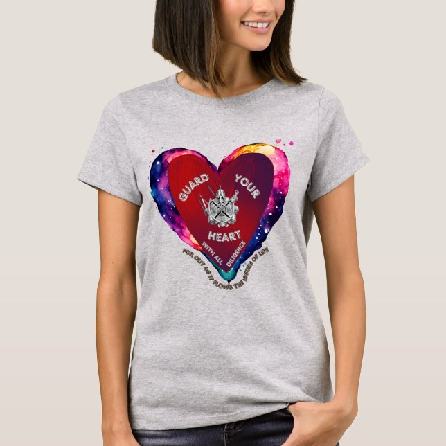 Proteja la camiseta del corazón (Anverso)