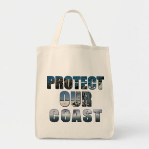 Proteja nuestra bolsa de playa tropical costera