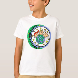 Proteja nuestra camiseta de la tierra