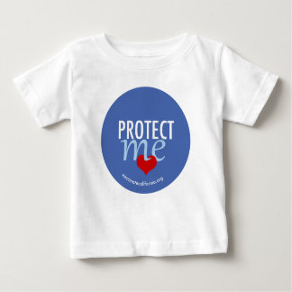 Protéjame la camiseta bebé