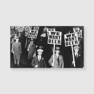 Protesta de cerveza durante la Prohibición Fotogra