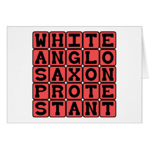 Protestante anglosajón blanco, WASP