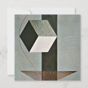 Proun 99, arte abstracto de El Lissitzky