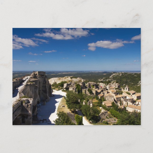 Provenza - postal de Les Baux-de-Provence (Anverso)