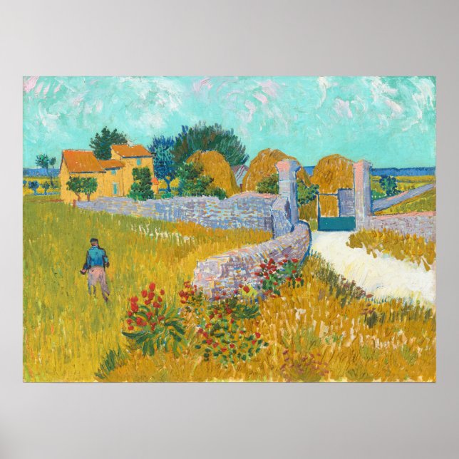 Provenza - Vincent van Gogh Póster de Arte Fino (Frente)
