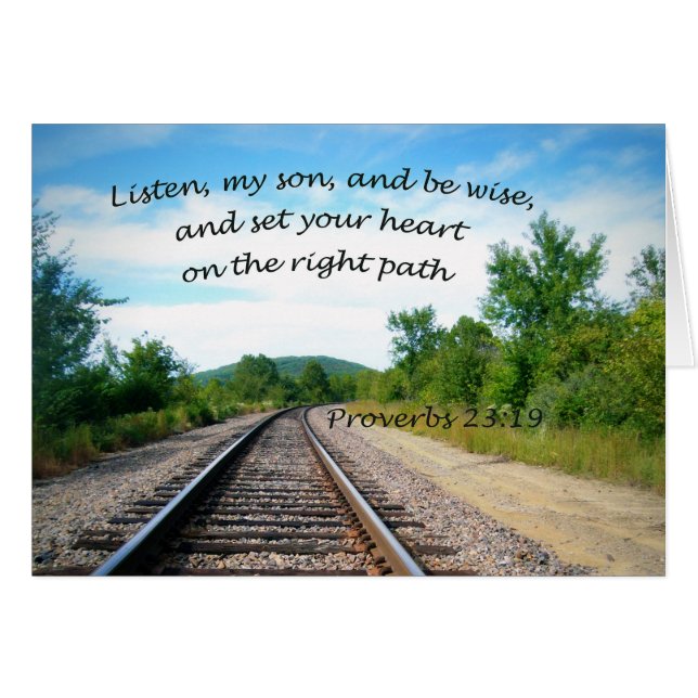 Proverbios 23:19 (Anverso (Horizontal))