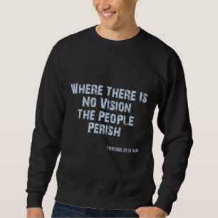 Proverbios 29:18 Biblia versus sudadera masculina