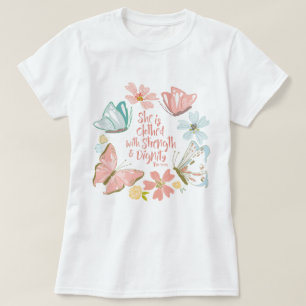 Proverbios 31   Camiseta estética cristiana modern