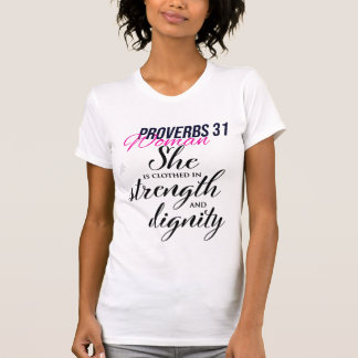 Proverbios de la camiseta delgada para las mujeres