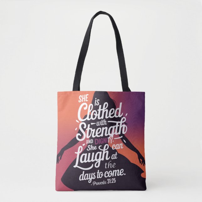 Proverbs 31 bolsa de tetas cristiana (Anverso)