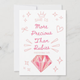 Proverbs 31 Tarjeta Cristiana Para Hija