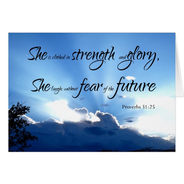 Proverbs 31 Woman Gift (Anverso (Horizontal))