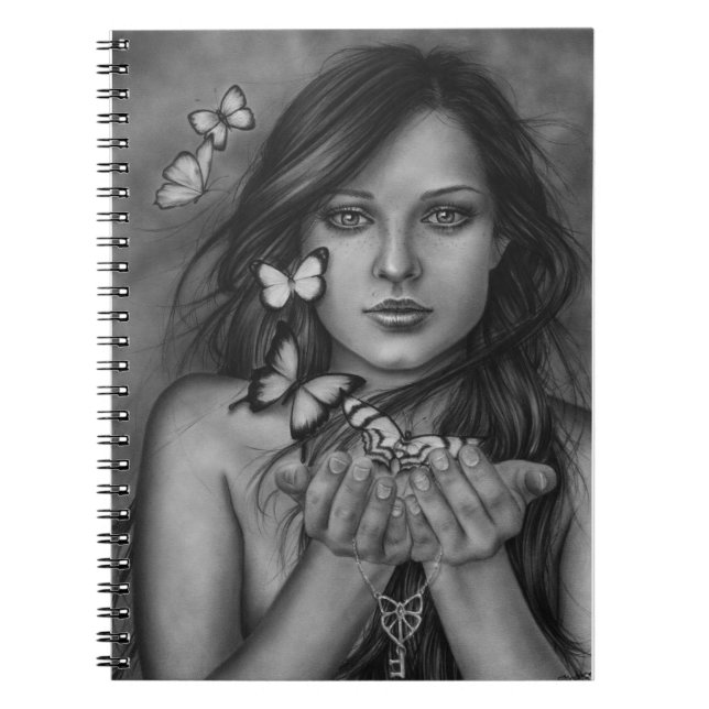 Provoque el cuaderno de las mariposas (Frente)