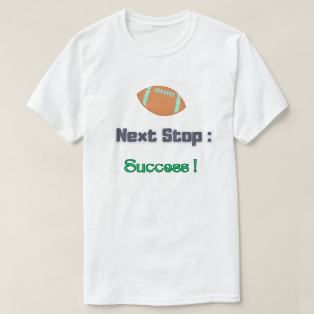 Próxima camiseta de Stop Success Journey (Diseño del anverso)