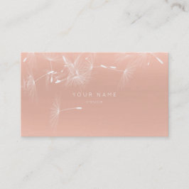 Próxima tarjeta de cita Dandelion Ombre Skinny Rub