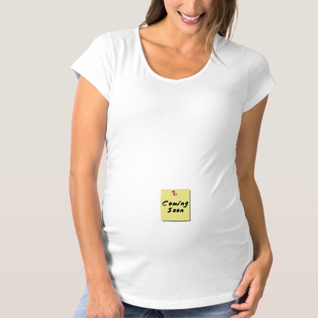 Próximamente Camisa de Maternidad (Anverso)