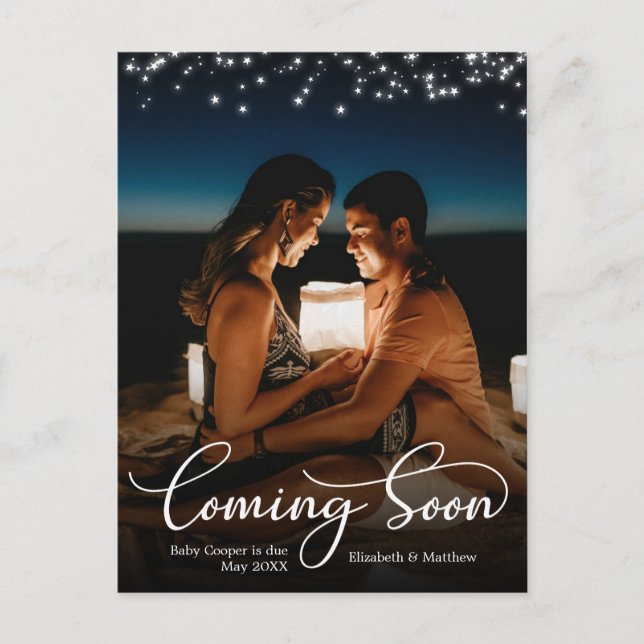 Próximamente foto tarjeta postal de Invitación de  (Anverso)