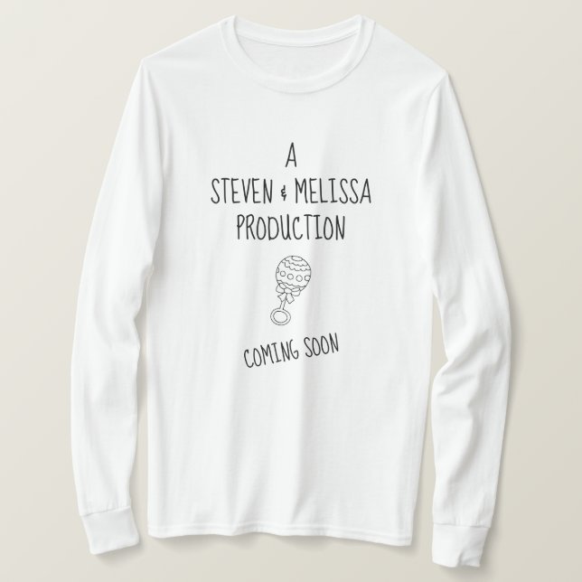 Próximamente, Maternidad Maternidad Camiseta de Ma (Anverso del diseño)