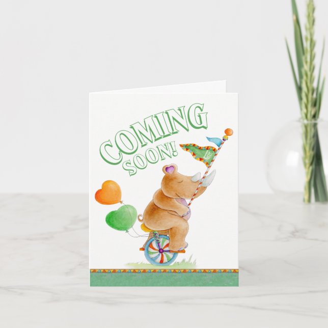 Próximamente se acerca la invitación del embarazo  (Anverso)