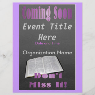 Próximamente Volante Púrpura