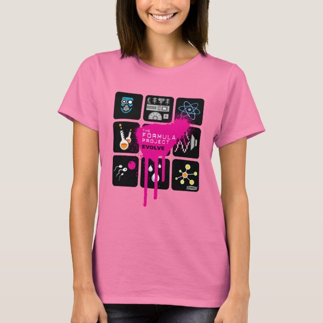 Proyecto Fórmula Damas Camiseta Básica (Anverso)