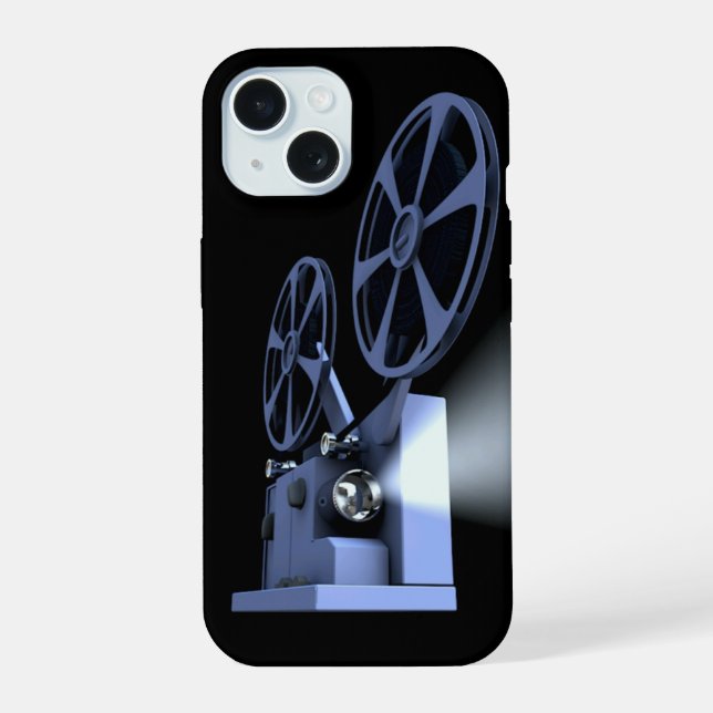 Proyector de película con luz brillante (Reverso )