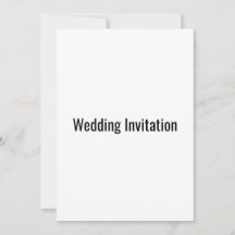 Prueba de invitación de boda