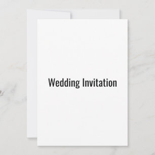 Prueba de invitación de boda