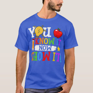 Prueba de motivación Día de prueba Camisetas para 