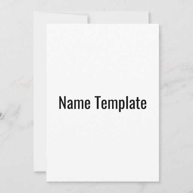 Prueba de plantilla de nombre (Anverso)