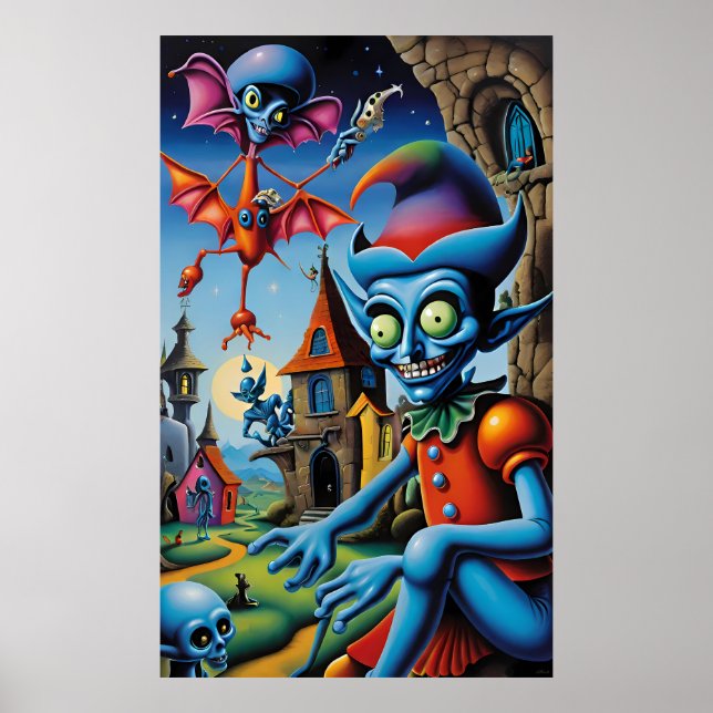 Prueba de Sobriedad Fallida en Shroomville - Arte  (Frente)