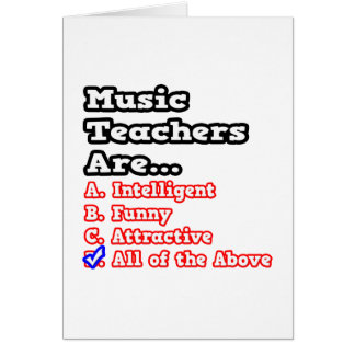 Prueba del profesor de música...Chiste