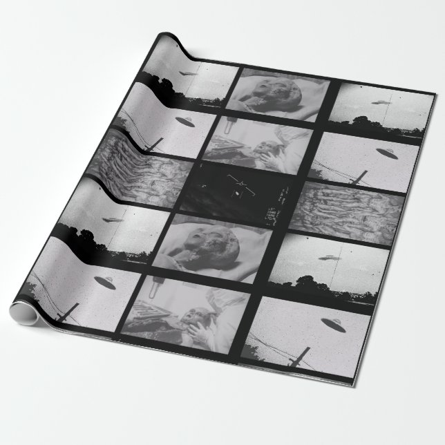 Pruebas De Extranjeros Y OVNIS Papel De Envoltura (Desenrollado)