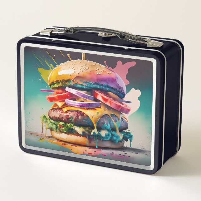 Pruebe el arcoiris: Bursting Lunch Box (Reverso)