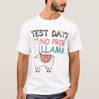 pruebe las camisetas de la llama del prob del día
