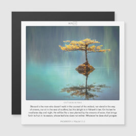 Psalm 1:1-3 tarjeta magnética SCRIPIX PROSPERITY