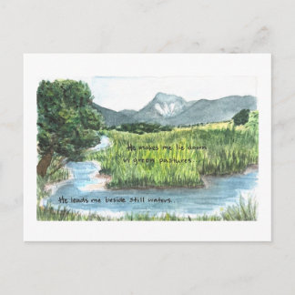 psalm 23 postal visual