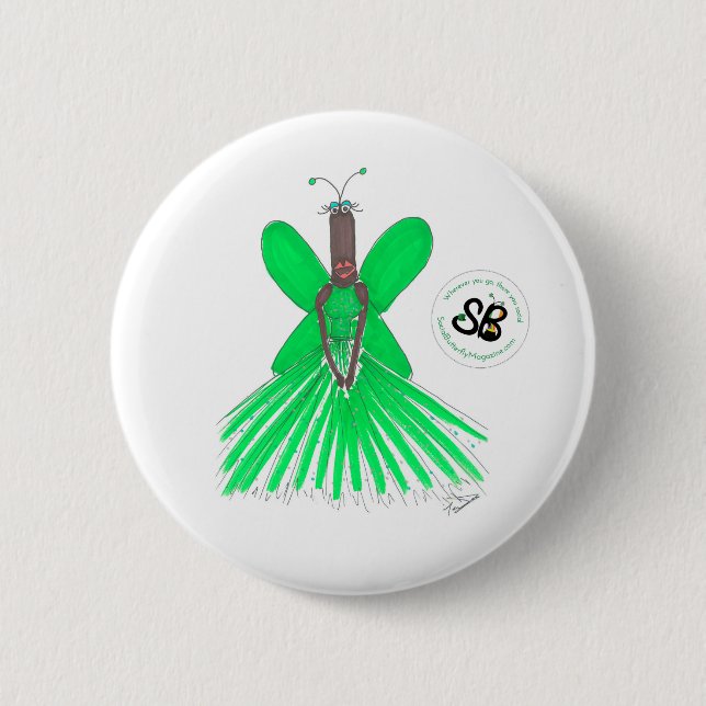 Pseudo Pin del botón de la moda de Ballgown del (Anverso)