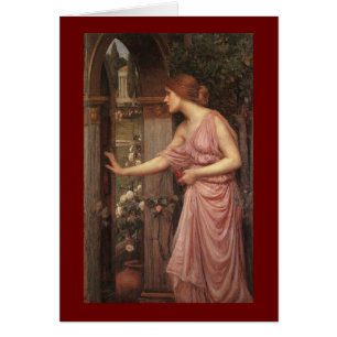 Psiche entrando en el jardín de Cupido