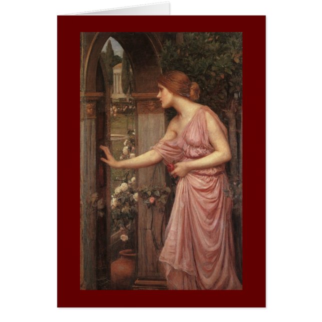 Psiche entrando en el jardín de Cupido (Frente)