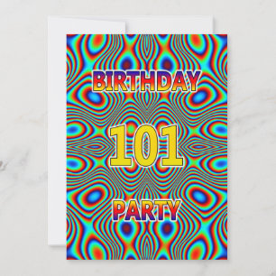 Psicodelia 101ª invitación a la fiesta de cumpleañ