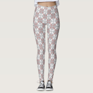 Psicodelic Arabesque Checks Leggings