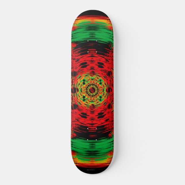 Psicodelic Rave Skateboard (Anverso)