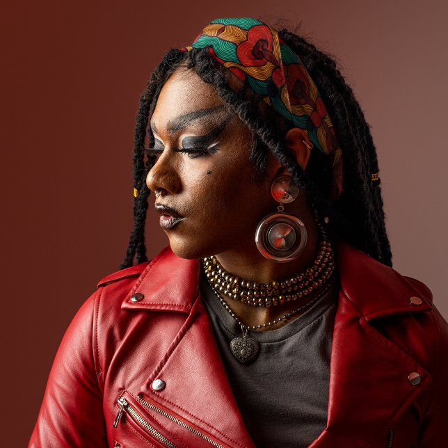 Psicodélico (stylish boho pattern with floral dye headband.)