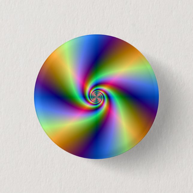 Psicodélico Cuatro botón de espiral eólica (Anverso)