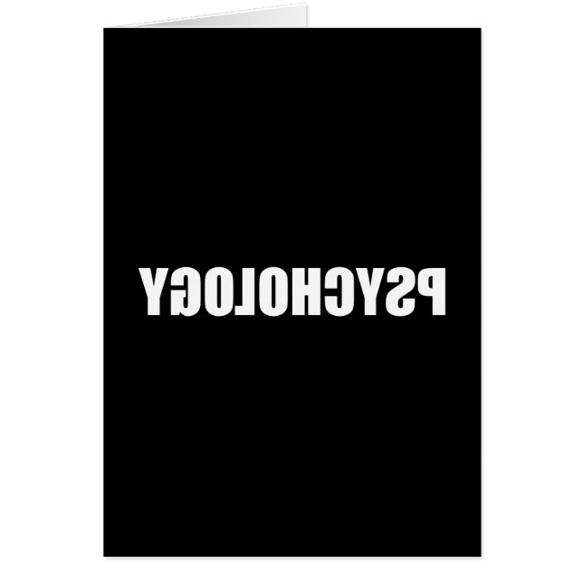 Psicología reversa (Frente)