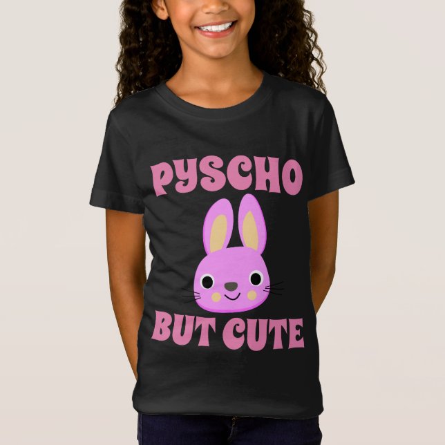 PSICOTA PERO CORTE Camisetas BUNNY (Anverso)
