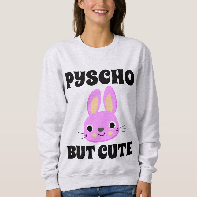 PSICOTA PERO CORTE Camisetas BUNNY (Anverso)