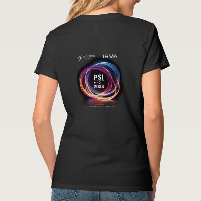 PsiFest2023: Camisa de té en la conferencia oficia (Reverso)