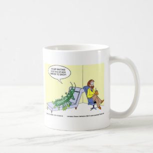 Psiquiatría de Cienpiés Tarjetas Divertidas Tazas 